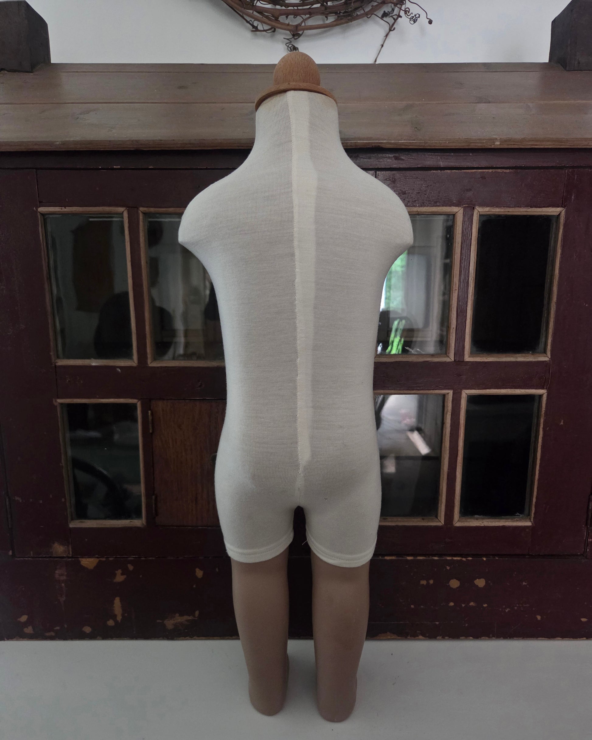 Genuine French Child Vintage Fiberglass Mannequin circa 1950s 60s - Side