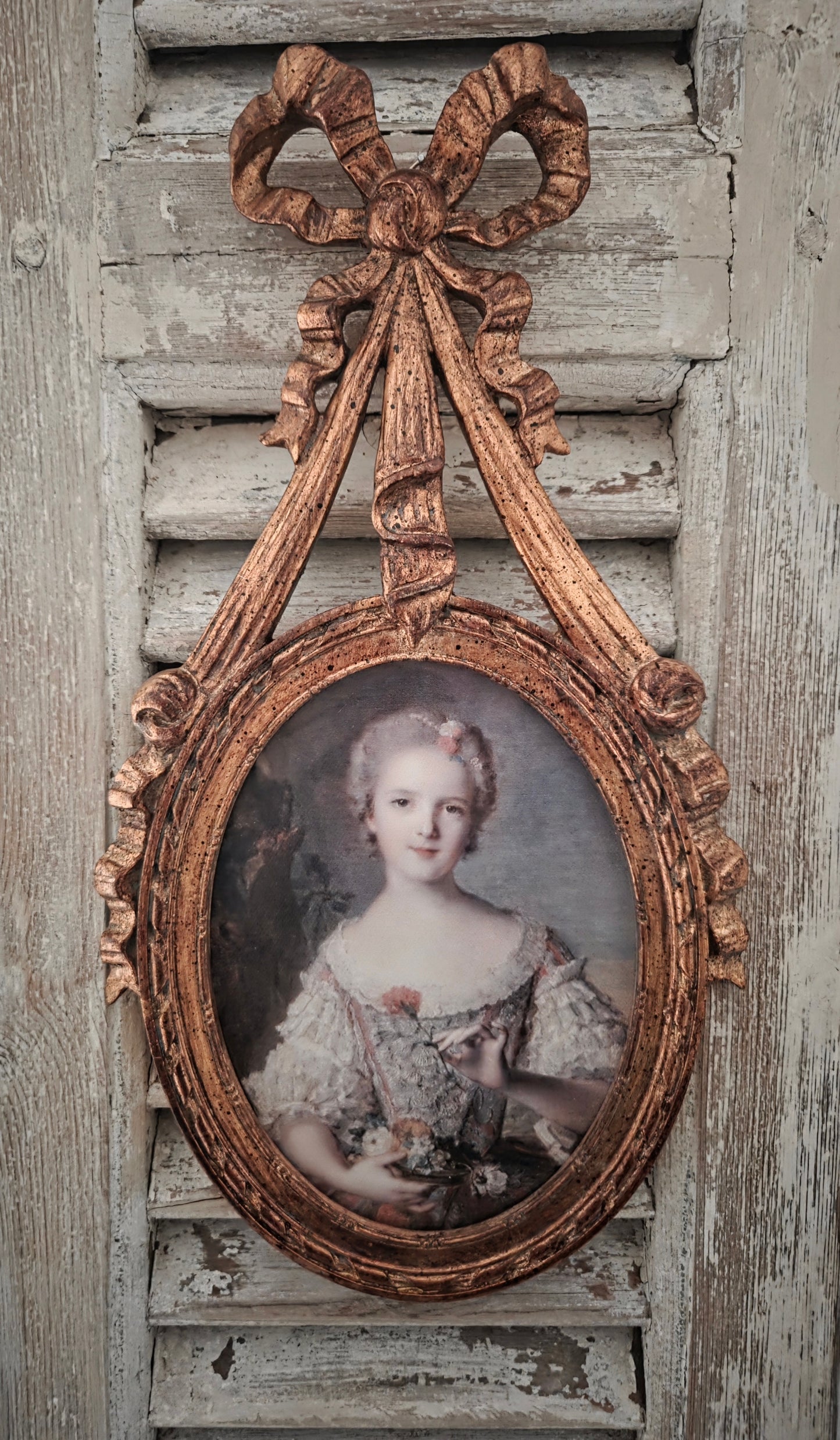 French Portrait Print