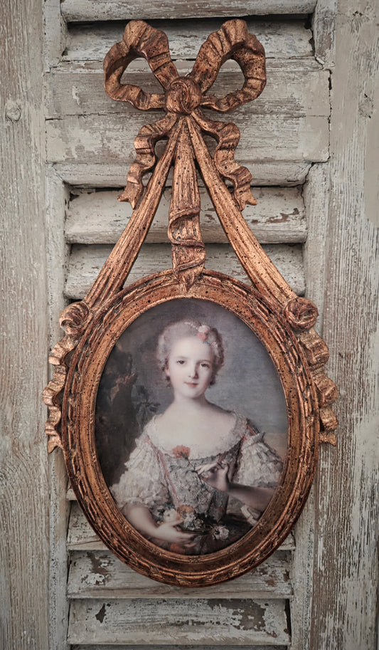 French Portrait Print