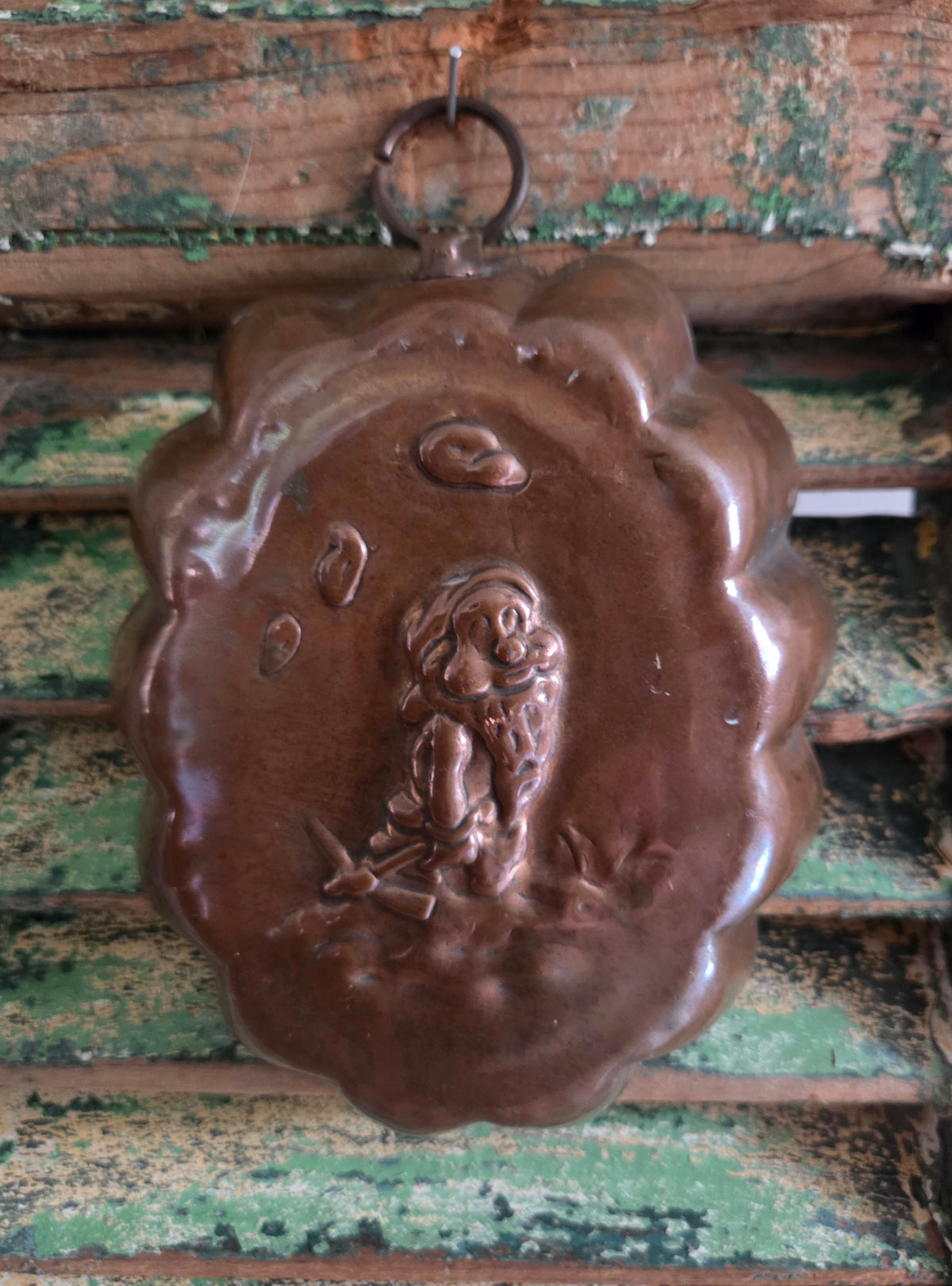 Vintage French 'Doc' hand made Copper mold