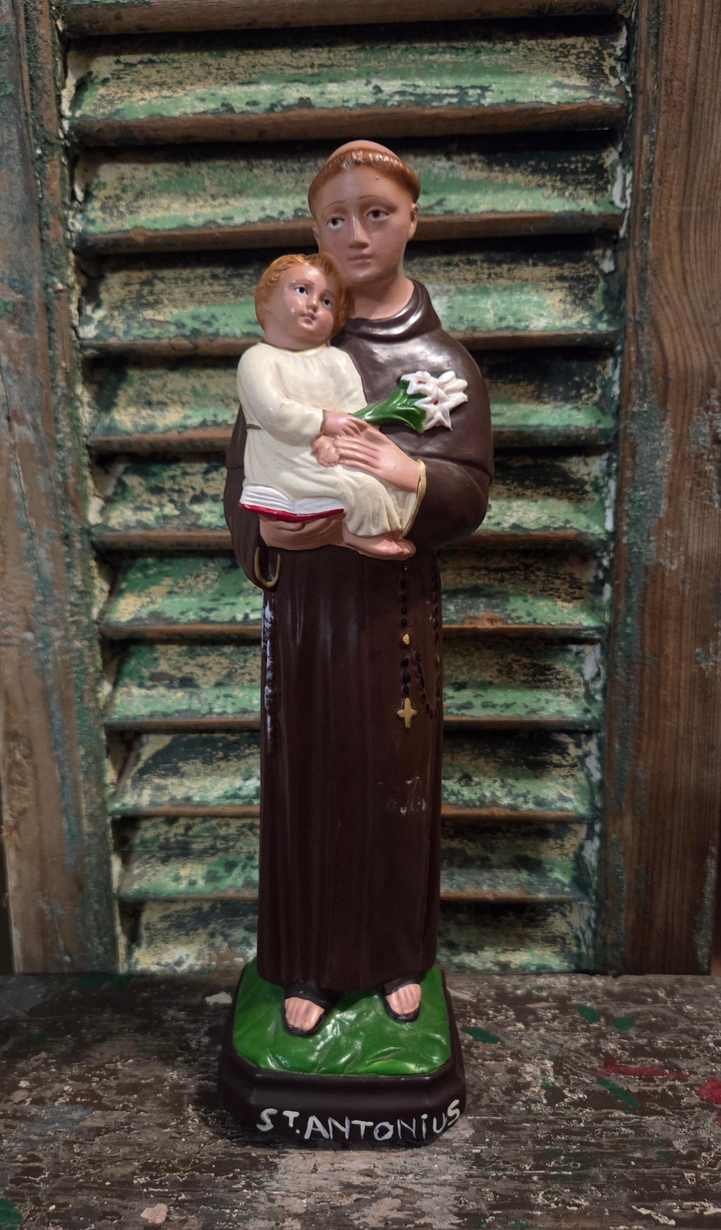 Vintage St Anthony Statue