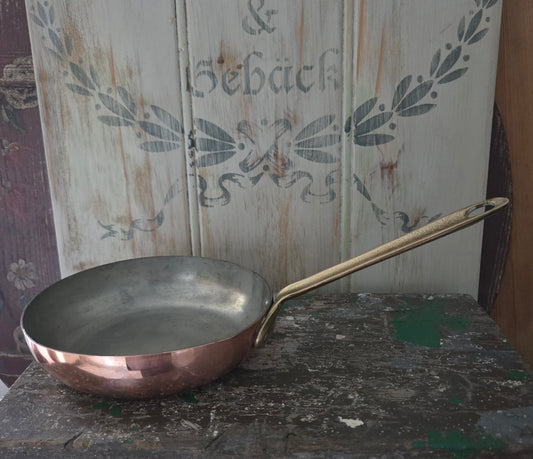 Genuine European Small Copper Frypan