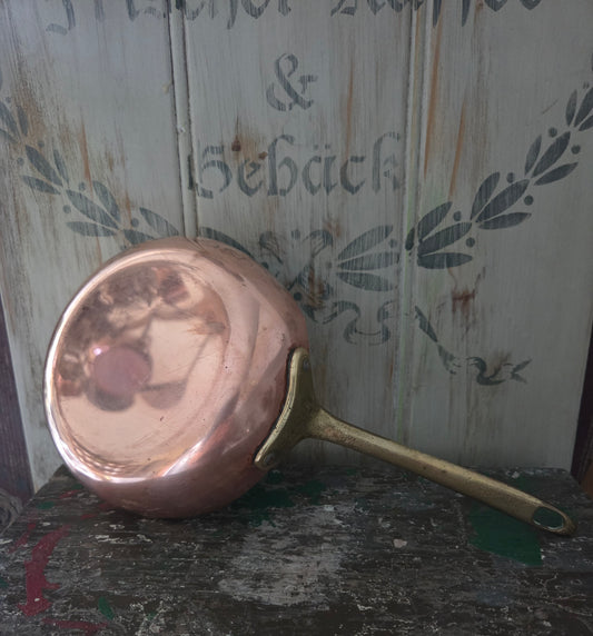 Genuine European Small Copper Frypan